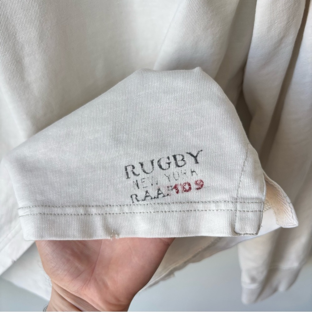 Rugby Ralph Lauren Vintage Slim Fit Rugby Shirt Men’s XXL Football Club Crest - Picture 8 of 15